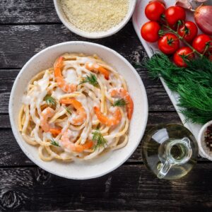 Shrimp Alfredo